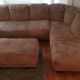 Sectional sofa + Ottoman