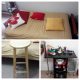 Vends sofa clic-clac, table bistro, tabouret et imprimante