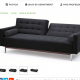 Mobilier à vendre (convertible, table et chaises)