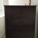 Vend Commode (Dark Brown Wood) 4 tiroirs très bon état